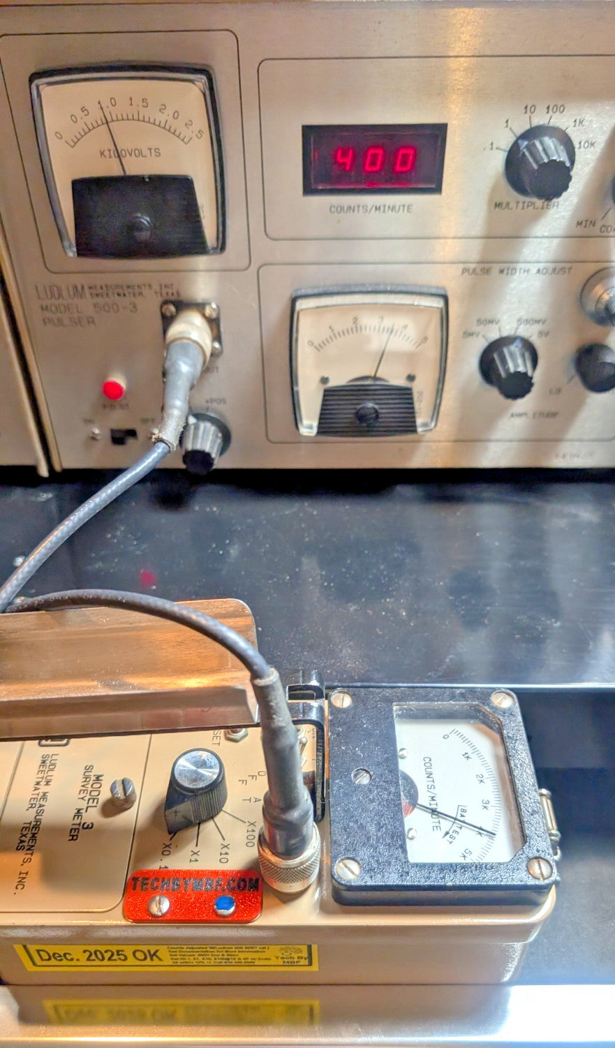NIST 2025 Calibrated! Ludlum Model 3 + 44-6 Probe Guaranteed for 1 year!