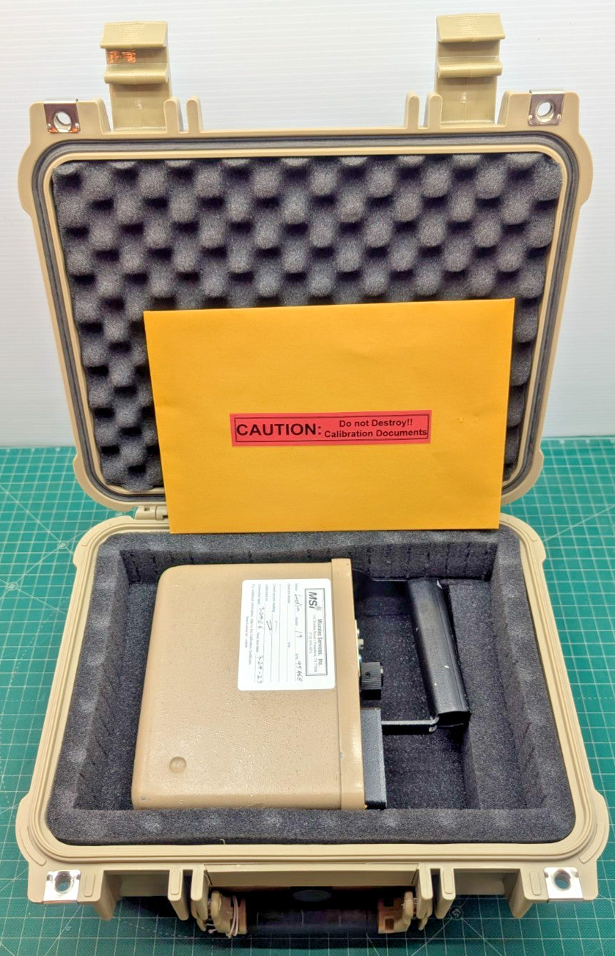 1x Guaranteed & 2026 Calibrated Ludlum Model 19 NaI Micro R Meter With Hard Case