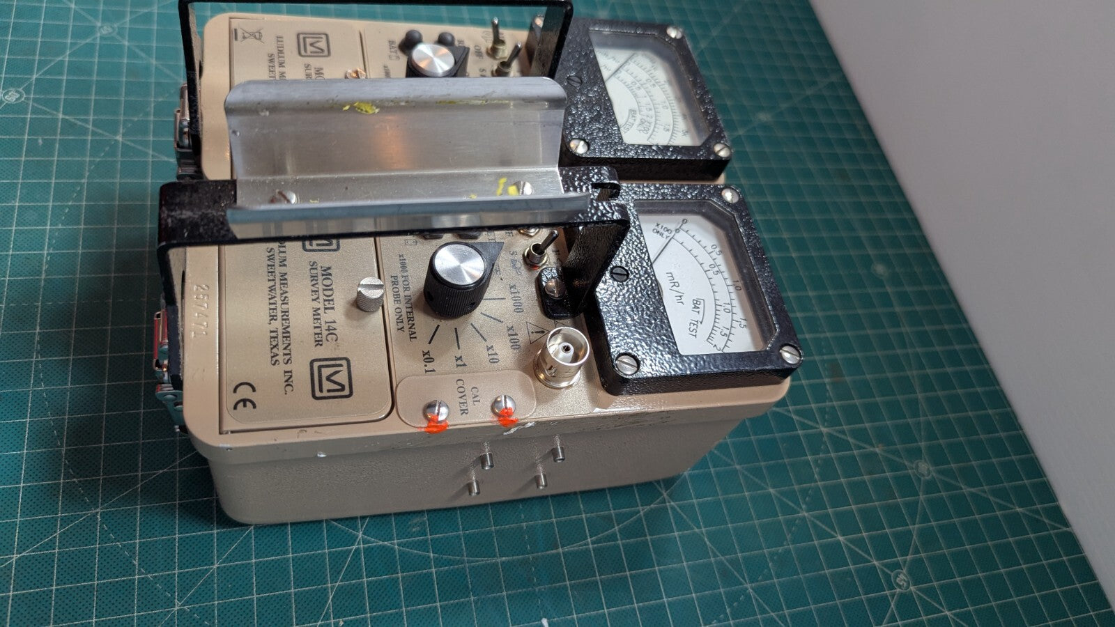 4th Gen. 1x Ludlum Model 14C Survey Meter, Verified, and GUARANTEED for 1 yr