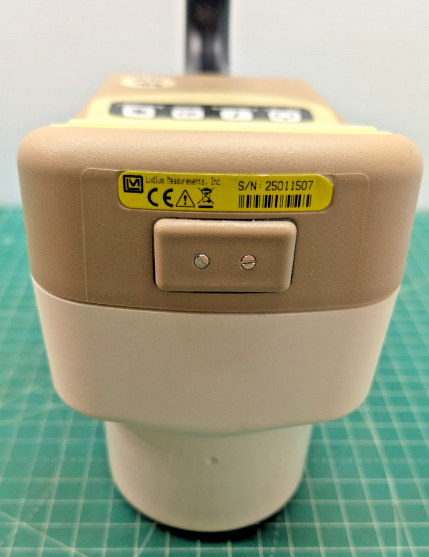Ludlum 9DP Ion Chamber 2026 Calibrated Rechargeable Batt Hard case 1yr Warr!
