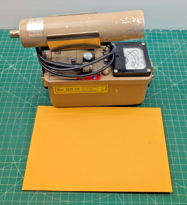 NORM Meter Ludlum Model 3 + 44-2 2026 CALIBRATION!