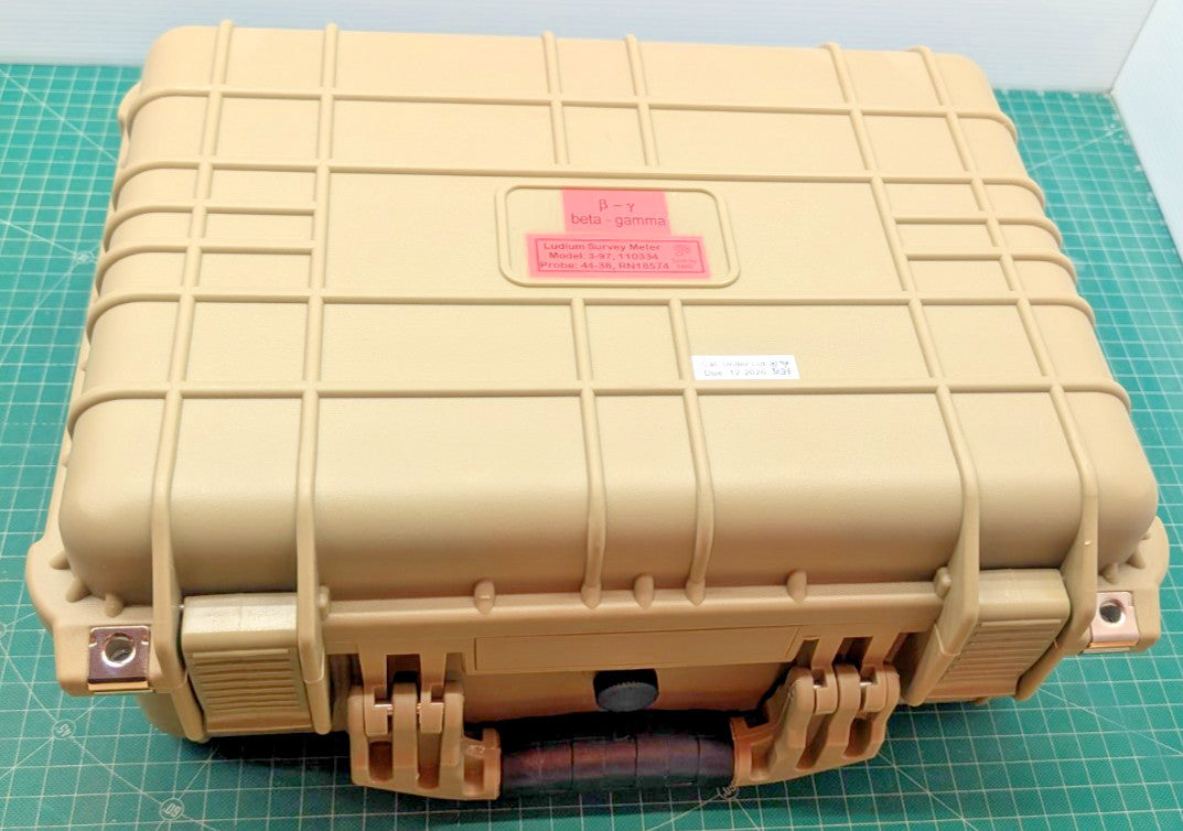 1x 2025 Calibrated Ludlum Model 3-97 Better Than Model 19 Meter With Hard Case