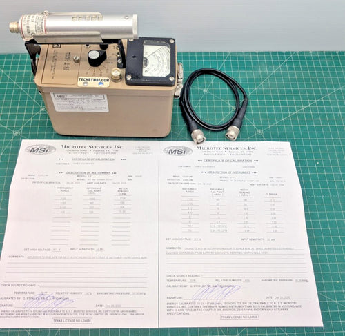 1x 2025 Calibrated Ludlum Model 3-97 Better Than Model 19 Meter With Hard Case