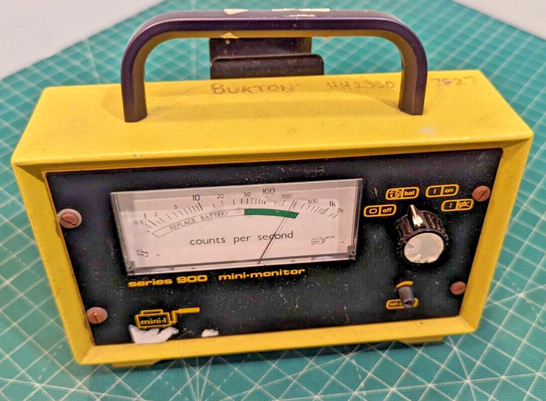 Series 900 Mini-monitor G-M Tube Verified, and GUARANTEED No Probe