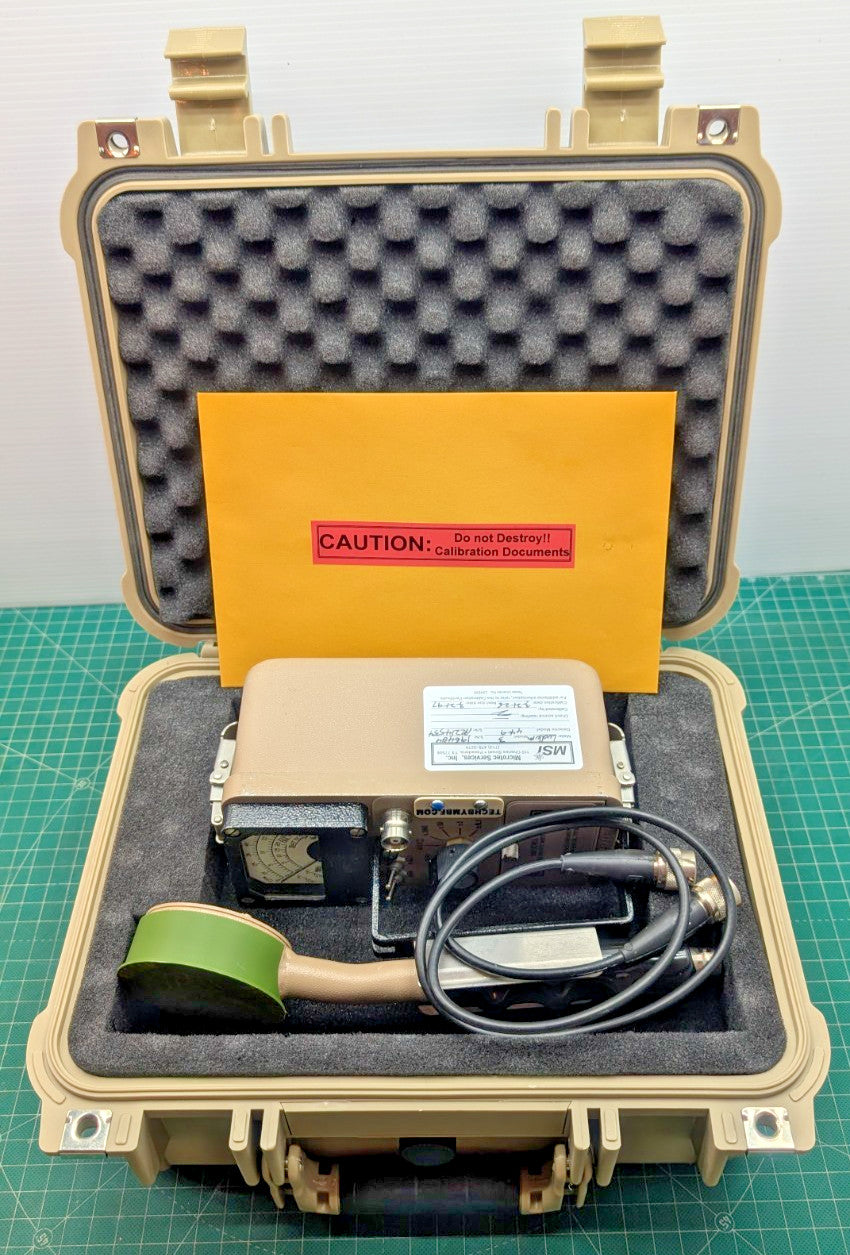 µSv Scale!! Guaranteed & 2026 Calibrated! Ludlum Model 3 + 44-9 Probe +Case