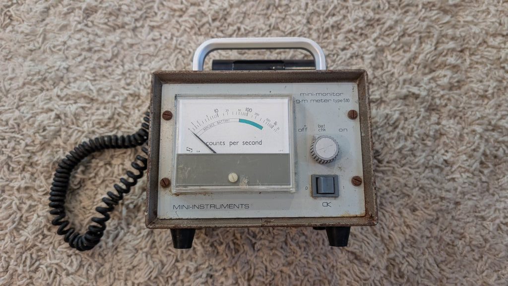 Mini Monitor Series 5.10 With End Window Probe Geiger Counter Meter