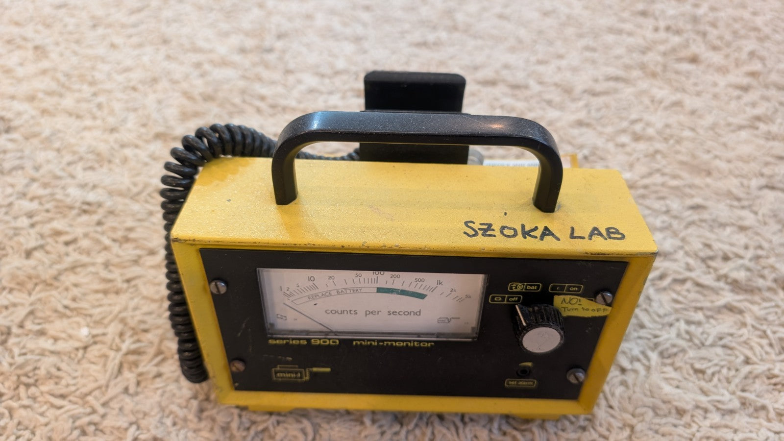 Mini Monitor Series 900 For End Window Probe Or Other Geiger Counter Meter