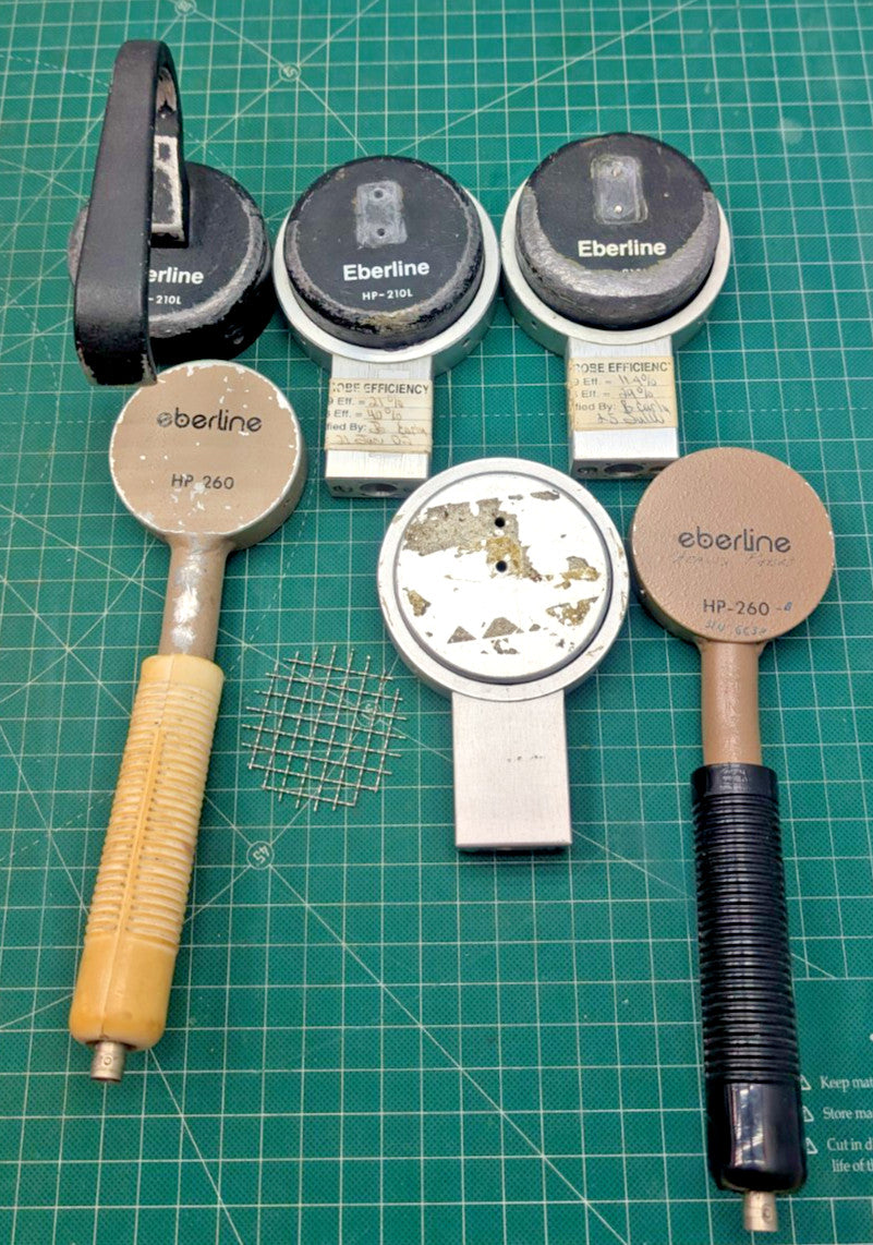 Eberline Geiger Pancake HP-260, HP-210 Parts Approximately  10lb of Lead!