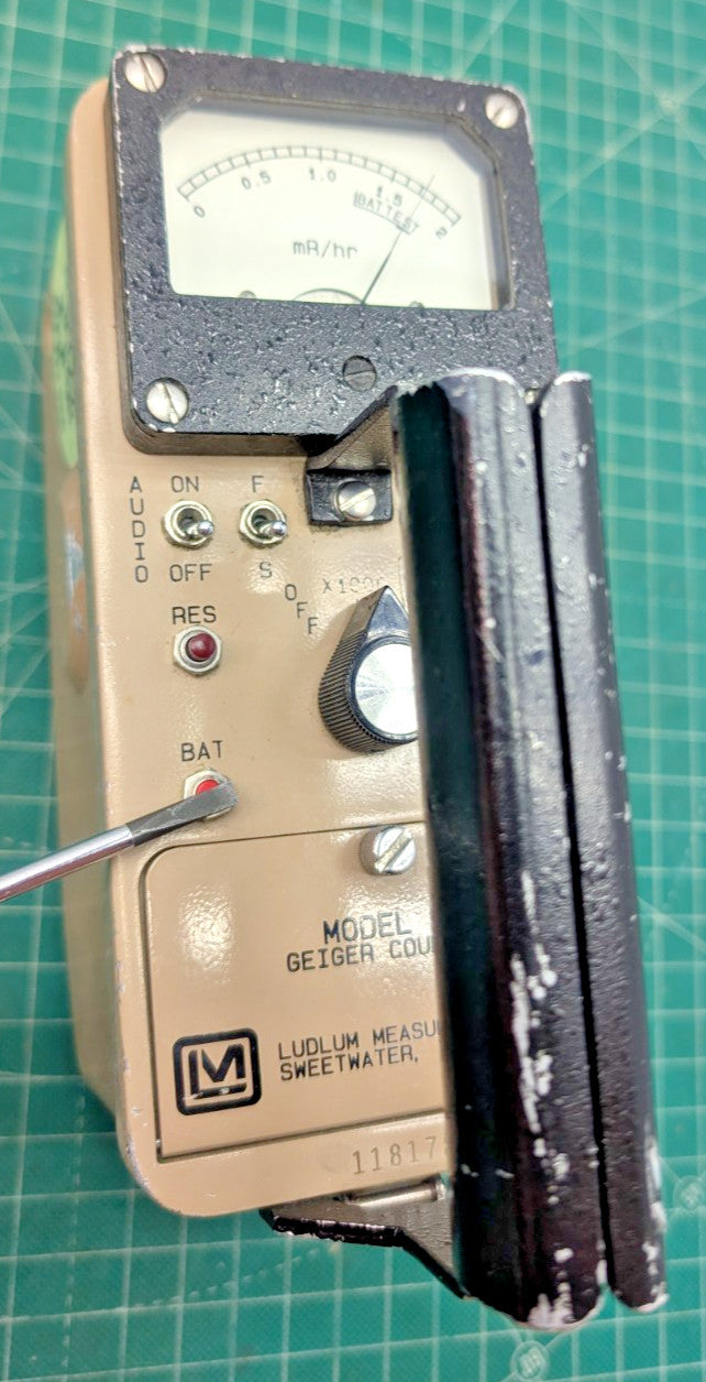 1x Guaranteed & 2026 Calibrated Ludlum Model 5 Geiger mR Meter With Hard Case