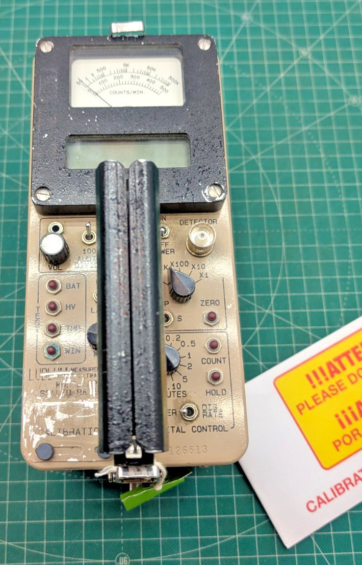 Ludlum FACTORY Calibrated Model 2221 Scaler Ratemeter!