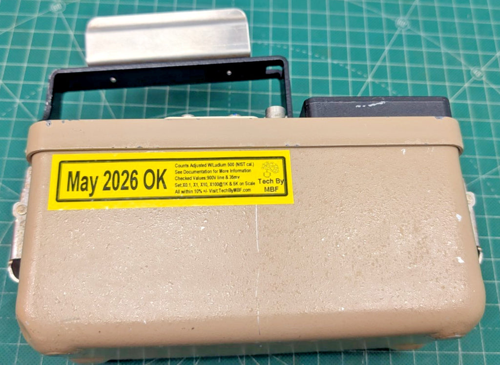 1x CLEAN BNC Ludlum Model 3 Survey Meter  44-9 2026 Calibrated, and GUARANTEED