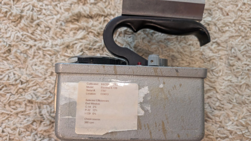 Eberline E-120 GM Survey Meter Tested and Working Guaranteed