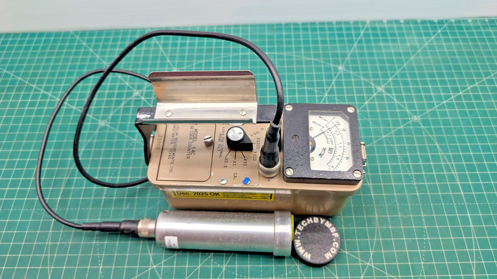 NIST 2025 Calibrated! Ludlum Model 14C + 44-7 Probe Guaranteed for 1 year!