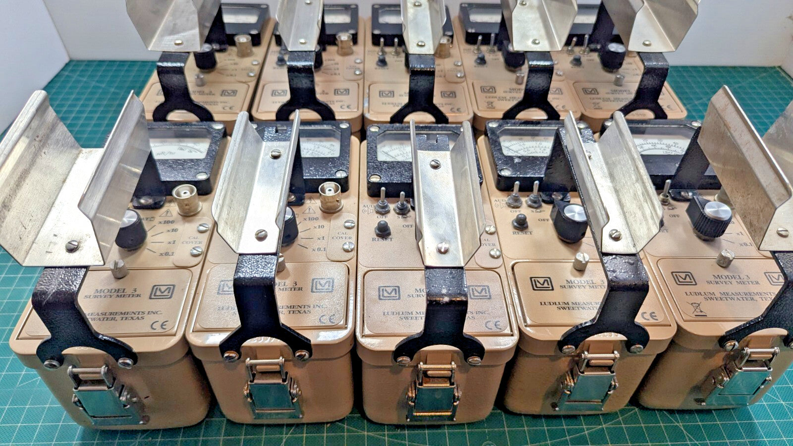 4th Gen. 1x Ludlum Model 3 Survey Meter, Verified, and GUARANTEED for 1 yr