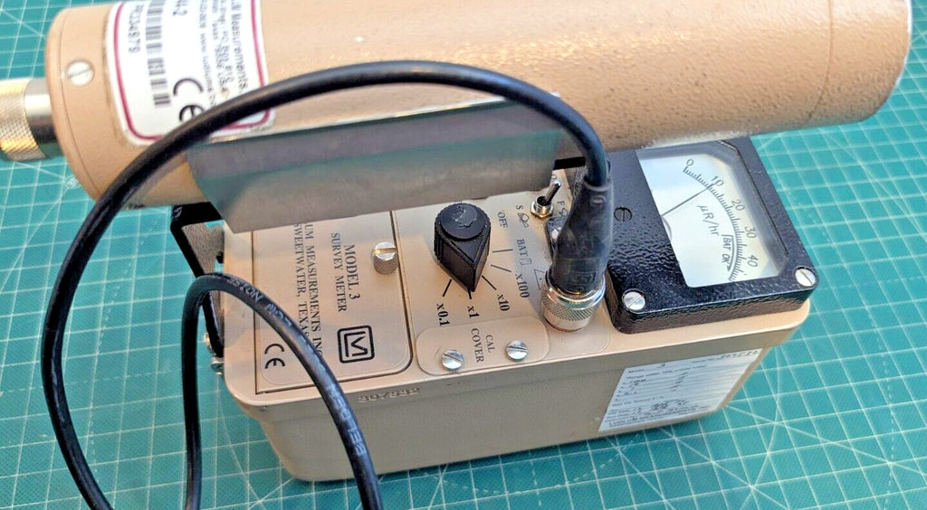 NORM Meter Ludlum Model 3 + 44-2 Case 2026 CALIBRATION! 1yr guarantee