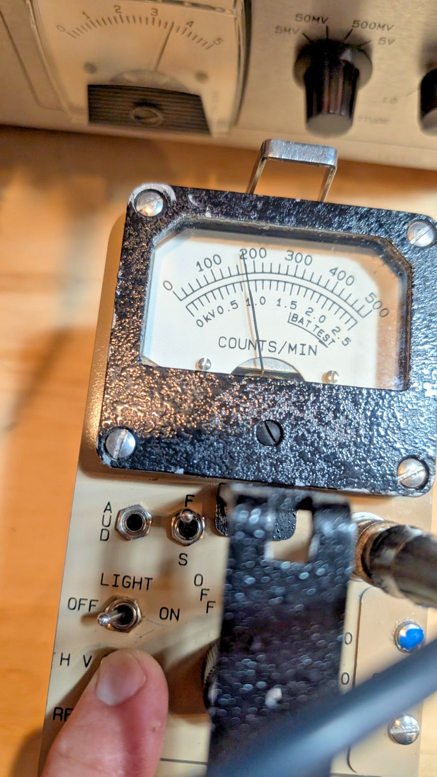 1x Ludlum Model 12 RateMeter, CALIBRATED, and GUARANTEED for 1 yr