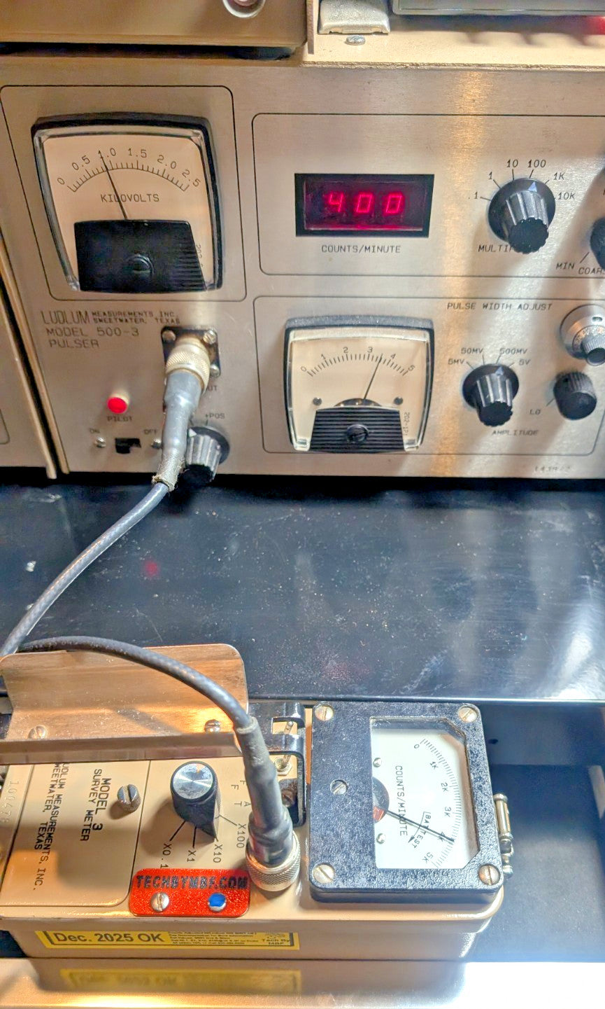 NIST 2025 Calibrated! Ludlum Model 3 + 44-6 Probe Guaranteed for 1 year!