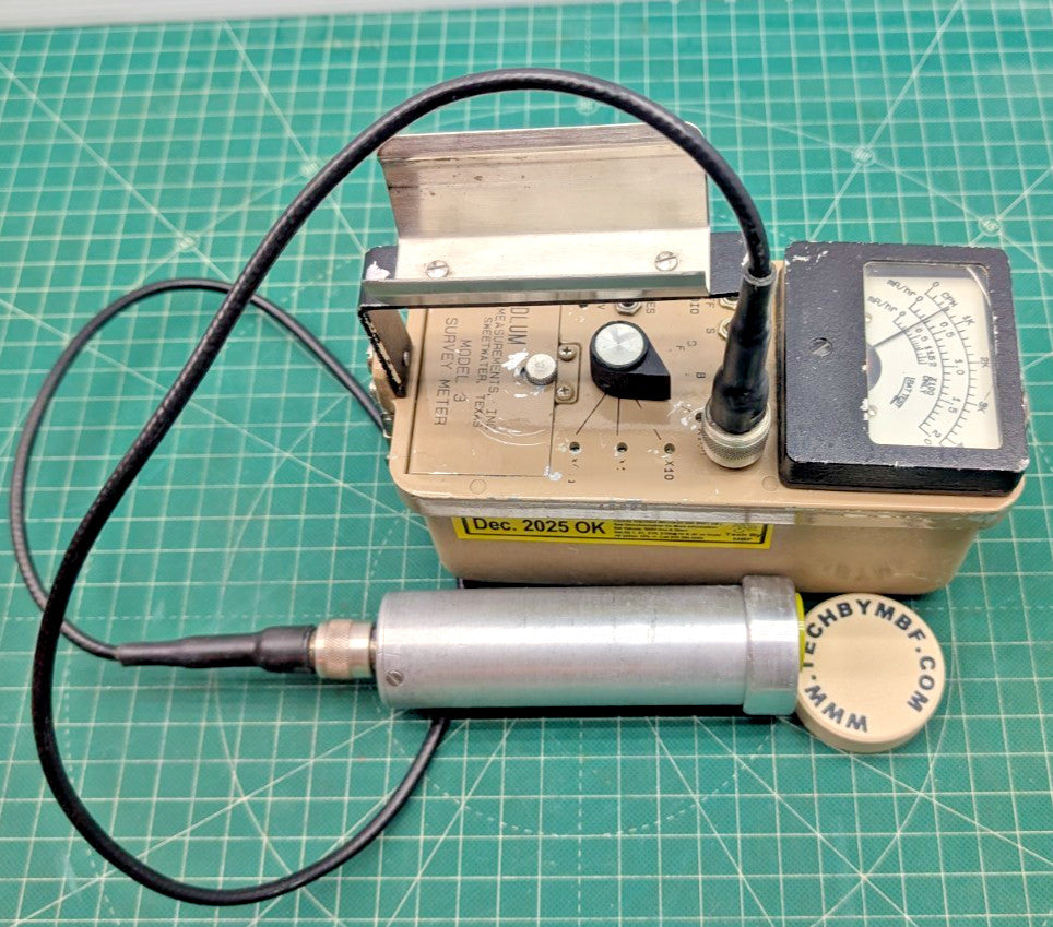NIST 2025 Calibrated! Ludlum Model 3 + 44-7 Probe Guaranteed for 1 year!