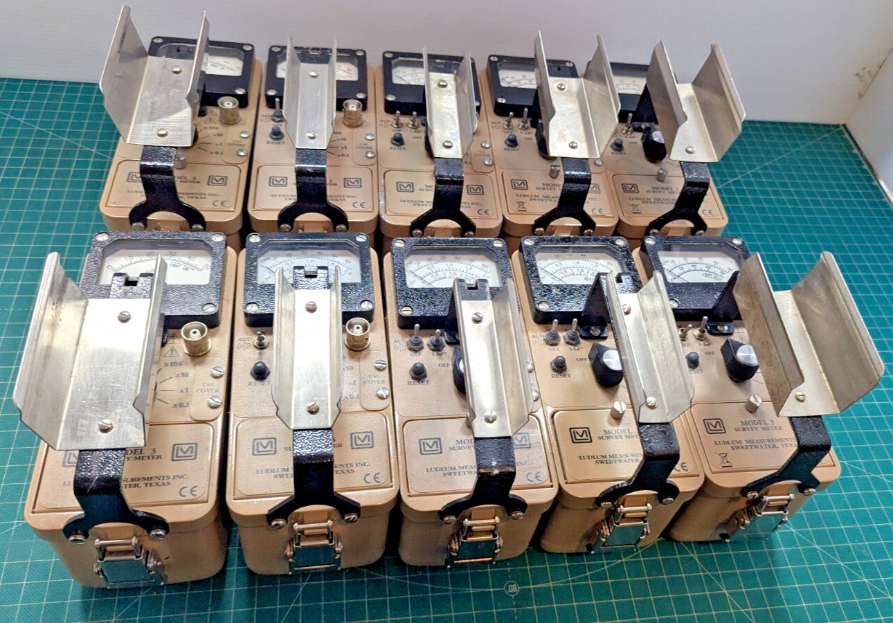 4th Gen. 1x Ludlum Model 3 Survey Meter, Verified, and GUARANTEED for 1 yr
