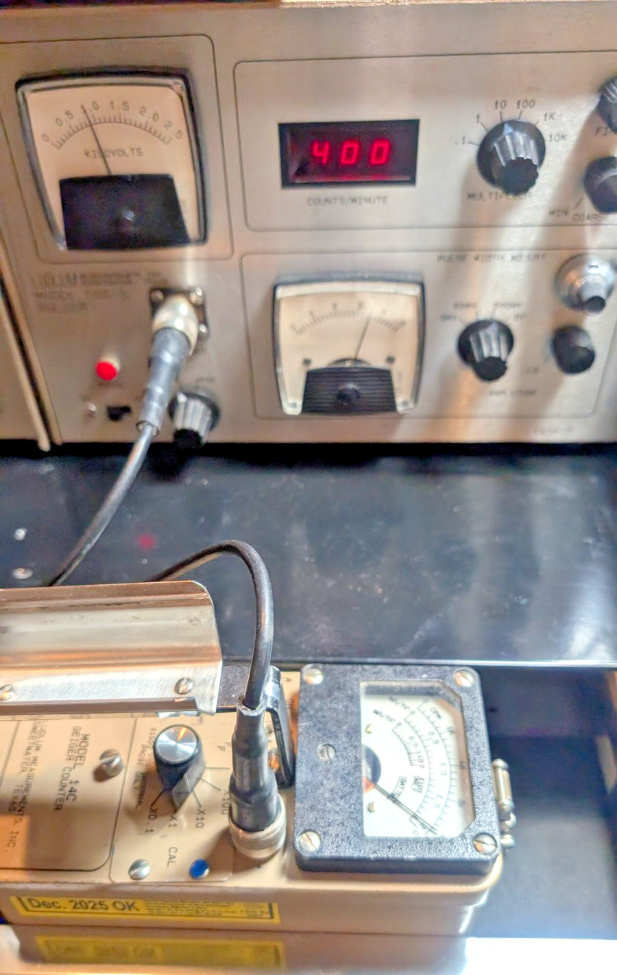 NIST 2025 Calibrated! Ludlum Model 14C + 44-7 Probe Guaranteed for 1 year!