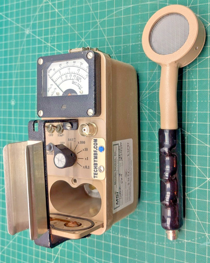 µSv Scale!! Guaranteed & 2026 Calibrated! Ludlum Model 3 + 44-9 Probe +Case