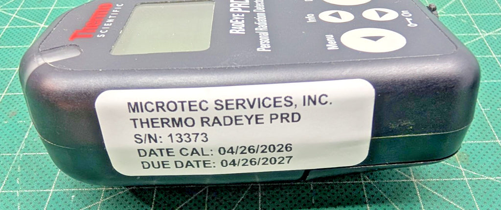 1x 2026 Calibrated Thermo RadEye PRD with All Menus UNLOCKED! 1 yr guarantee!