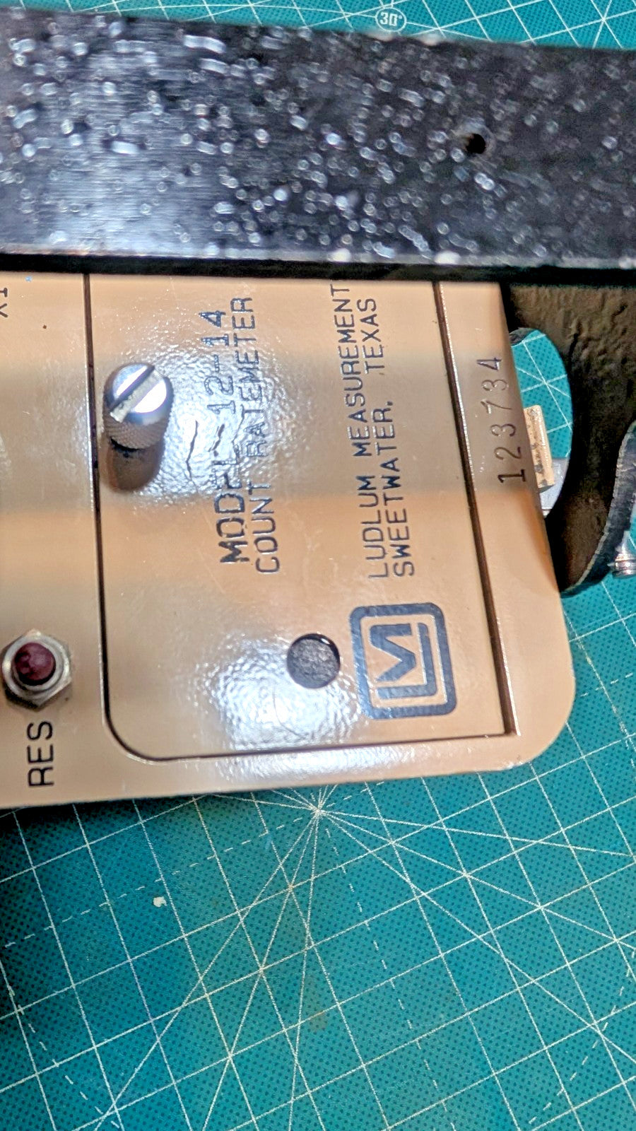 1x Ludlum Model 12 RateMeter, CALIBRATED, and GUARANTEED for 1 yr