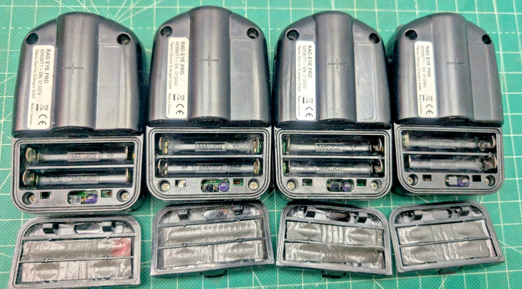 PARTS ONLY 4x RadEye PRD complete units READ!