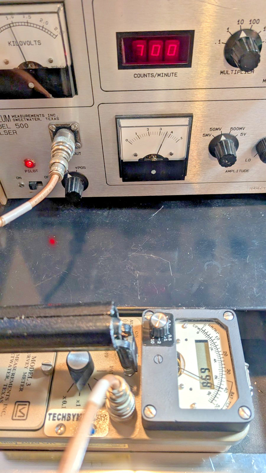 Ludlum Model 3 With Scaler Survey Meter, Verified, and GUARANTEED for 1 yr