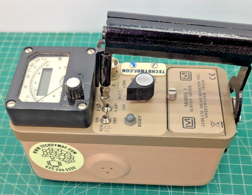 Ludlum Model 3 With Scaler Survey Meter, Verified, and GUARANTEED for 1 yr