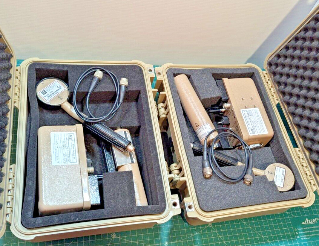NORM Ludlum Model 2241-2 Digital Survey Meter 2x Probes + Case 2026 CALIBRATION!