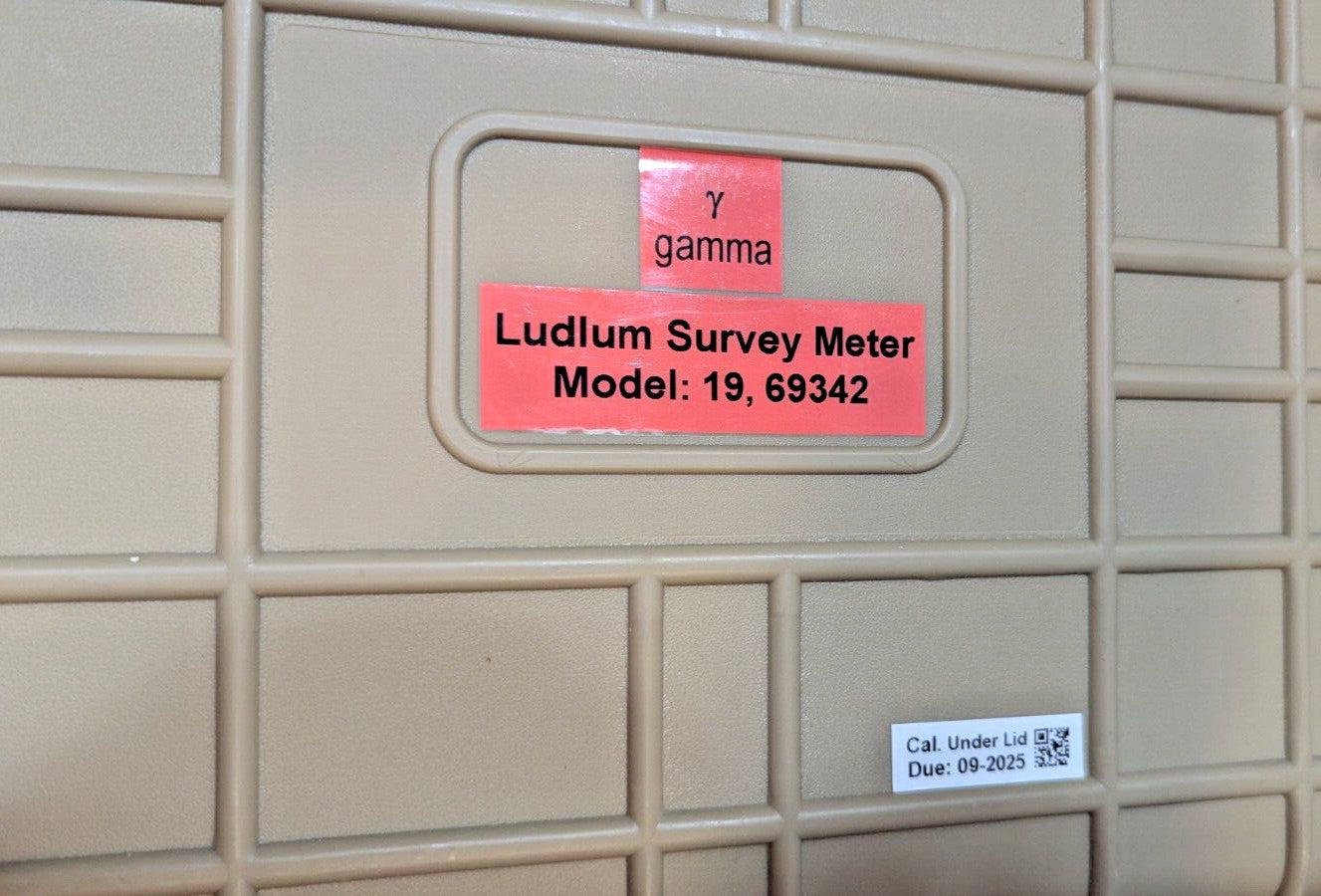 Ludlum Model 19 NaI Micro R Survey Meter 2026 Lab Calibrated 1 Yr Guarantee