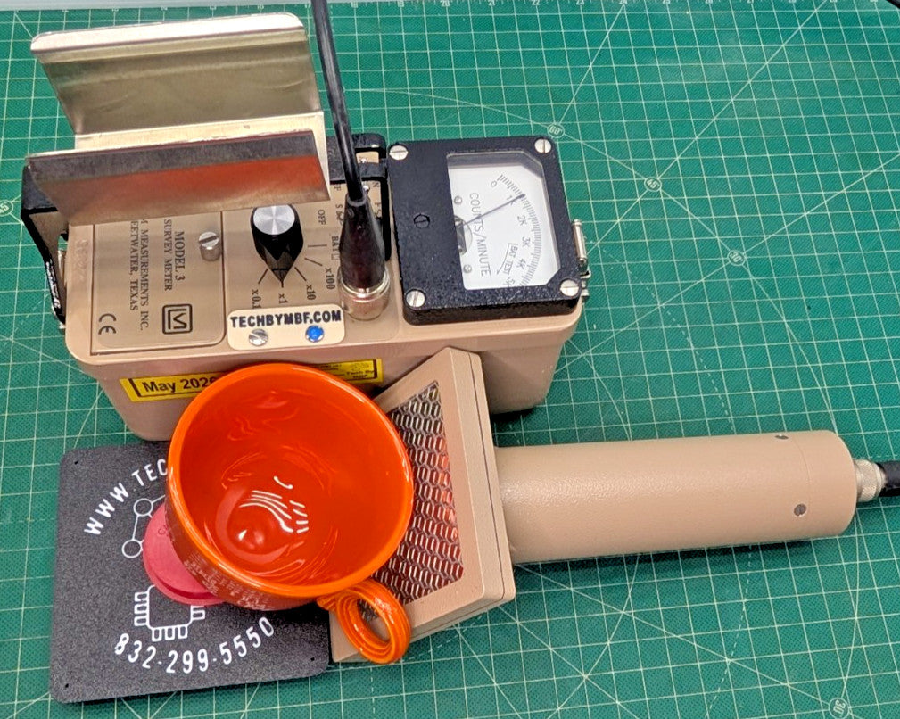 Alpha Meter Ludlum Model 3 + 43-65  2026 CALIBRATION!
