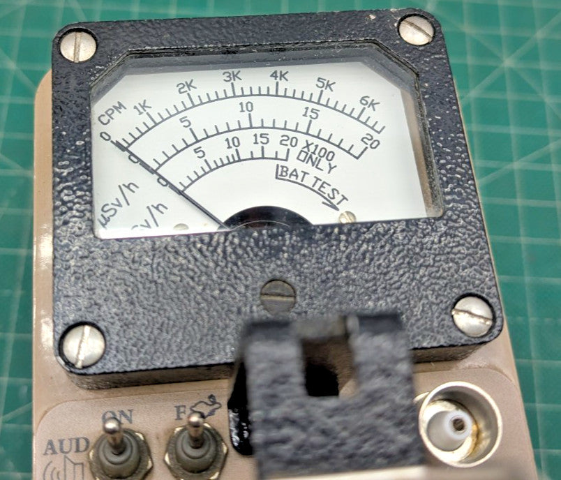 µSv Scale!! Guaranteed & 2026 Calibrated! Ludlum Model 3 + 44-9 Probe +Case