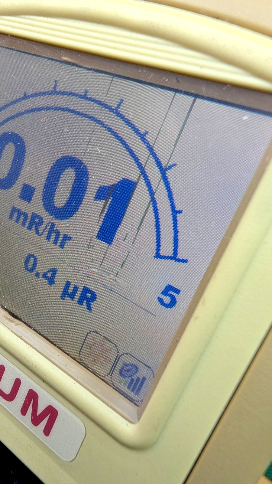 1x REPAIR Display Screen LUDLUM Ion Chamber 9DP 9DP-1 and Similar Cracks, Lights