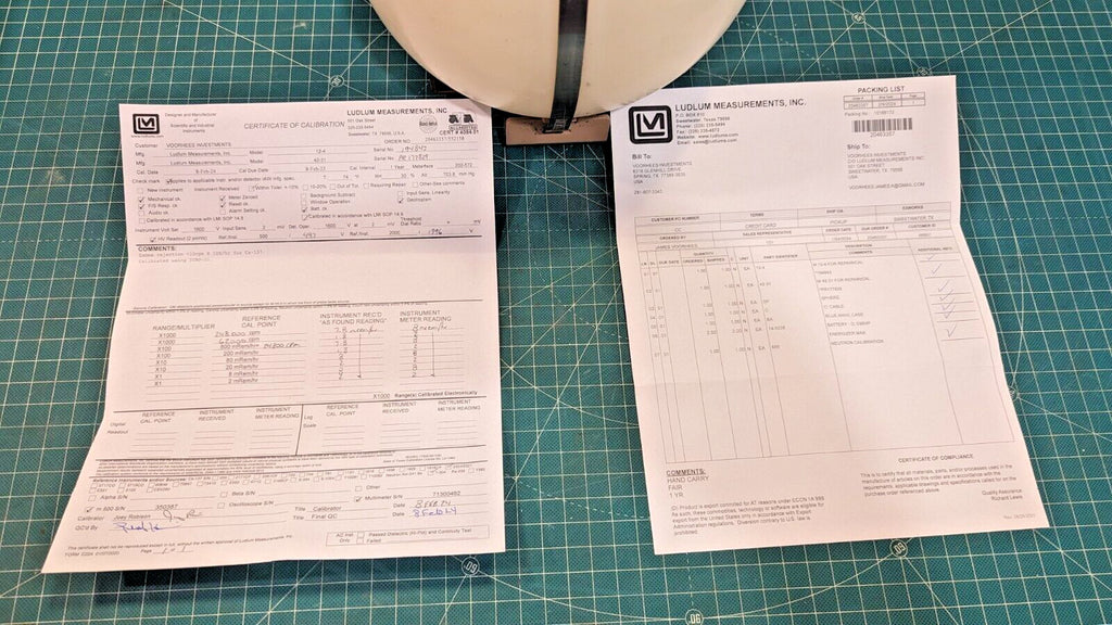 2026 Factory Calibrated Ludlum Model 12-4 Neutron with Travel Case Guaranteed