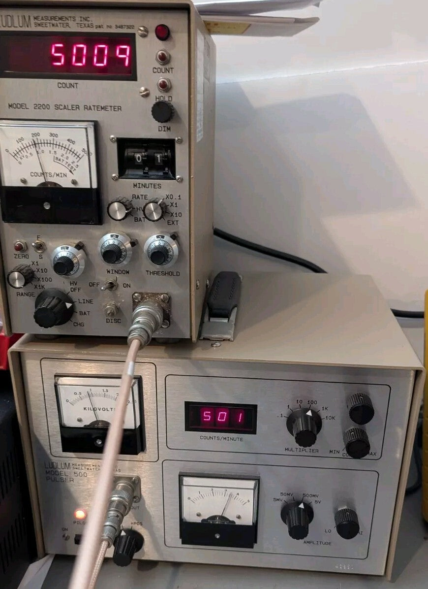 Ludlum Model 500 Pulser Tested And Guaranteed
