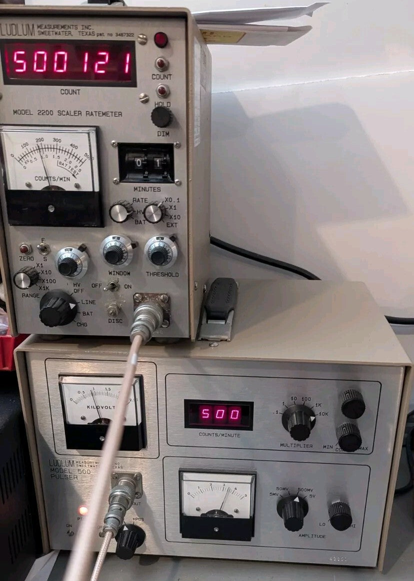 Ludlum Model 500 Pulser Tested And Guaranteed