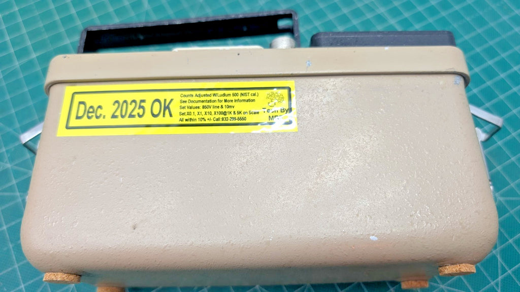 Ludlum Model 12-14 with GIANT 44-17 2025 CALIBRATION + 1yr guarantee!