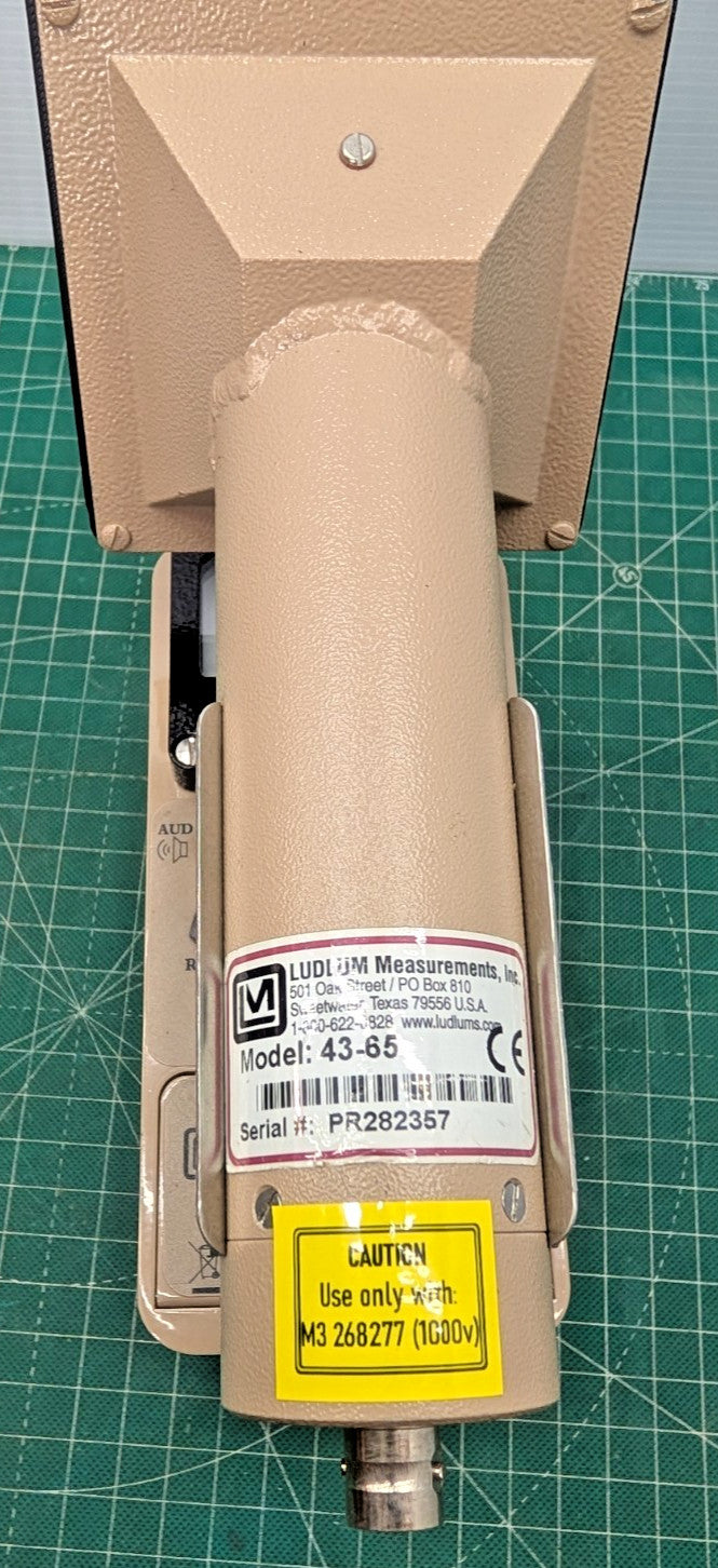 Alpha Meter Ludlum Model 3 + 43-65  2026 CALIBRATION!