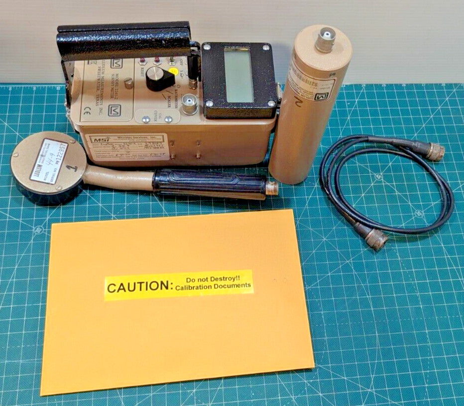 NORM Ludlum Model 2241-2 Digital Survey Meter 2x Probes + Case 2026 CALIBRATION!