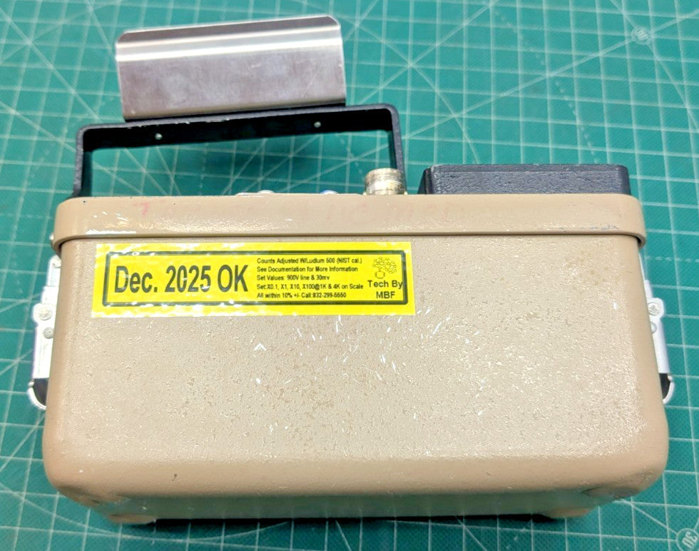 NIST 2025 Calibrated! Ludlum Model 14C + 44-7 Probe Guaranteed for 1 year!