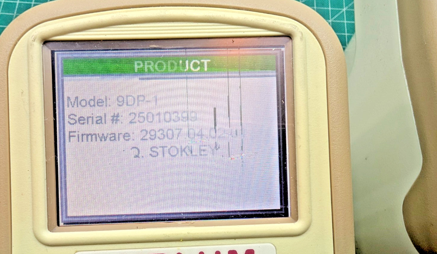 1x REPAIR Display Screen LUDLUM Ion Chamber 9DP 9DP-1 and Similar Cracks, Lights
