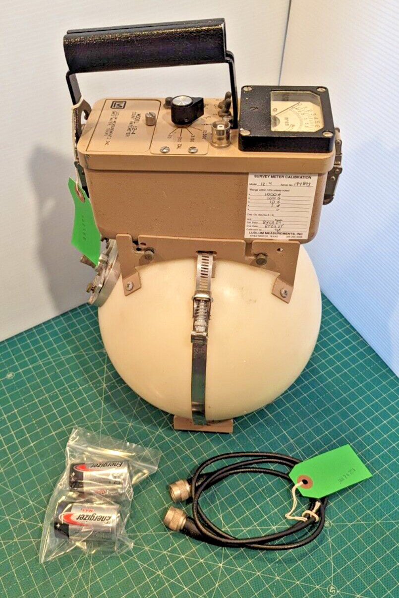 2026 Factory Calibrated Ludlum Model 12-4 Neutron with Travel Case Guaranteed