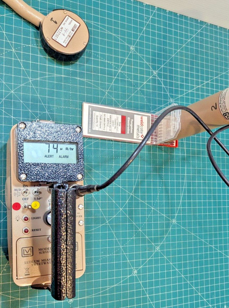 NORM Ludlum Model 2241-2 Digital Survey Meter 2x Probes + Case 2026 CALIBRATION!