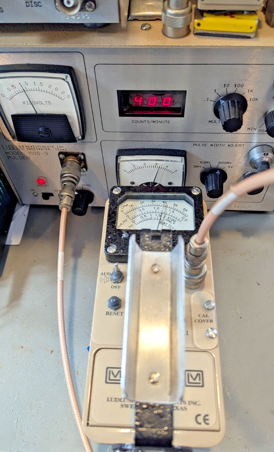 4th Gen. 1x Ludlum Model 3 Survey Meter, Verified, and GUARANTEED for 1 yr
