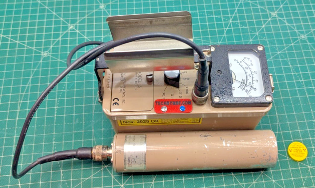NORM Meter Ludlum Model 3 + 44-2 2026 CALIBRATION!