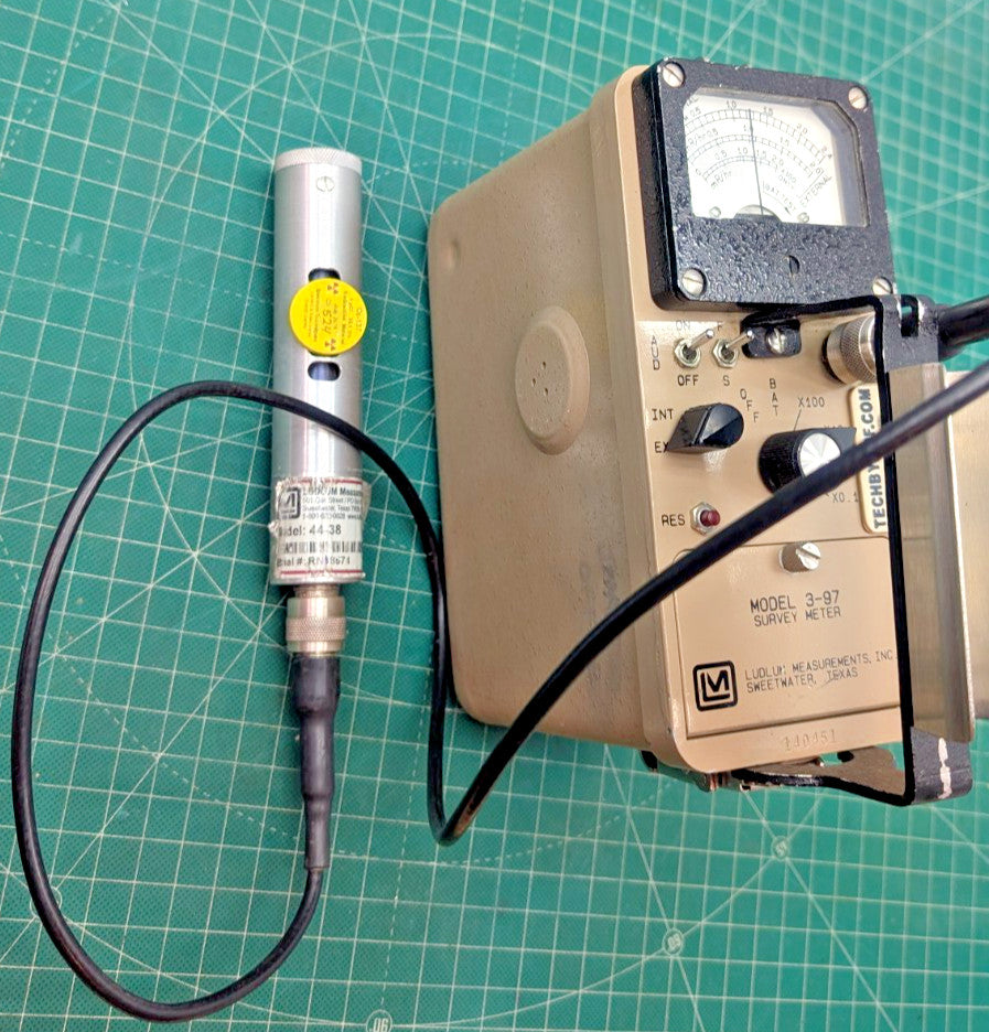 1x 2025 Calibrated Ludlum Model 3-97 Better Than Model 19 Meter With Hard Case