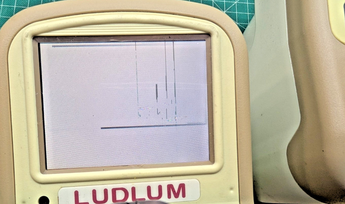 1x REPAIR Display Screen LUDLUM Ion Chamber 9DP 9DP-1 and Similar Cracks, Lights