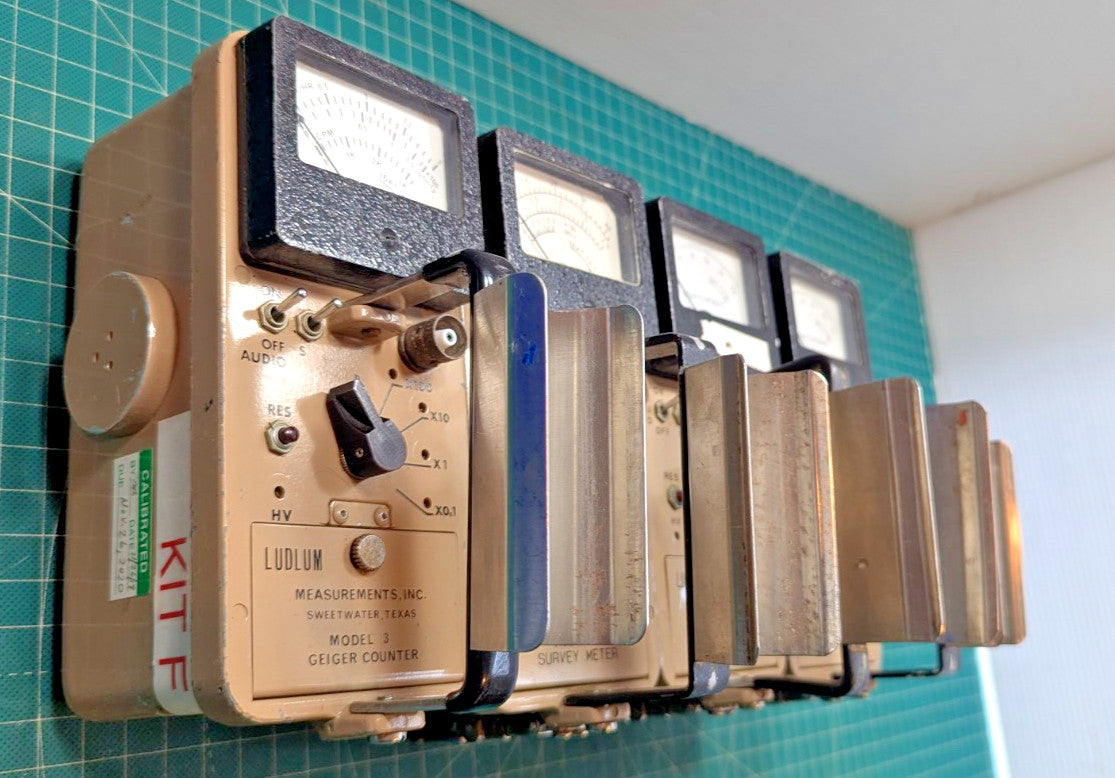 1st Gen. 1x Ludlum Model 3 Survey Meter, Verified, and GUARANTEED for 1 yr